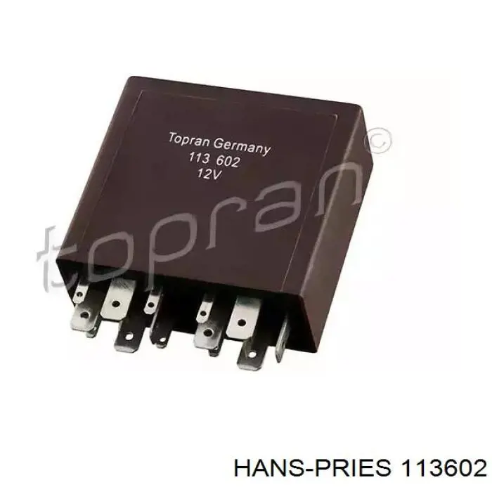 Реле керування склоочисника Hans Pries (Topran) 113602 ціна, від 16.81 USD