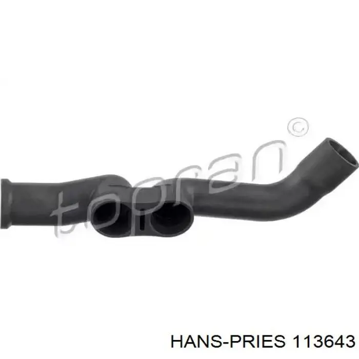 Трубка картера повітряна Hans Pries (Topran) 113643 ціна, від 6.24 USD