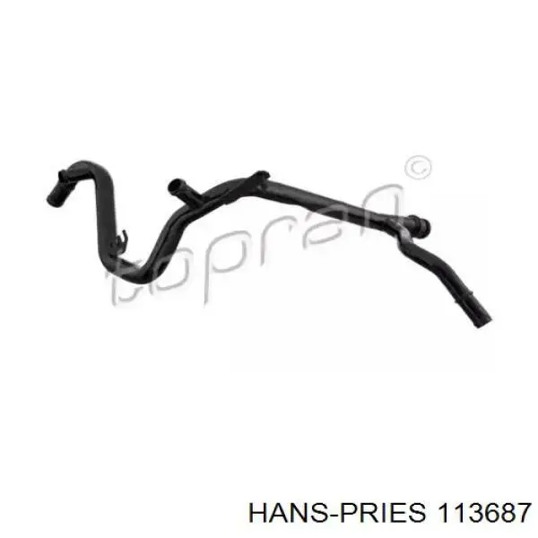 Шланг/патрубок системи охолодження Hans Pries (Topran) 113687 ціна, від 13.53 USD