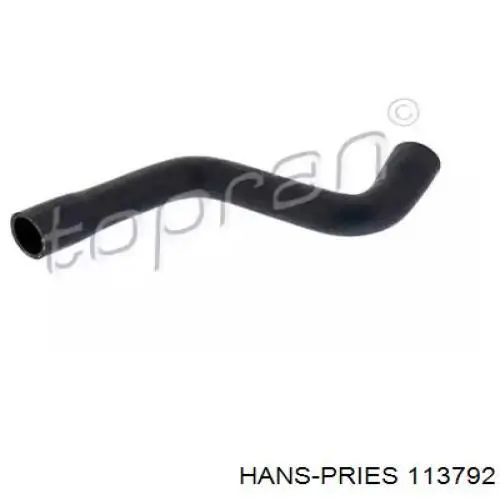 Купити 113792 Hans Pries (Topran) Шланг/патрубок радіатора охолодження, нижній