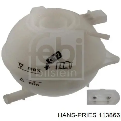 Купити 113866 Hans Pries (Topran) Кришка розширювального бачка