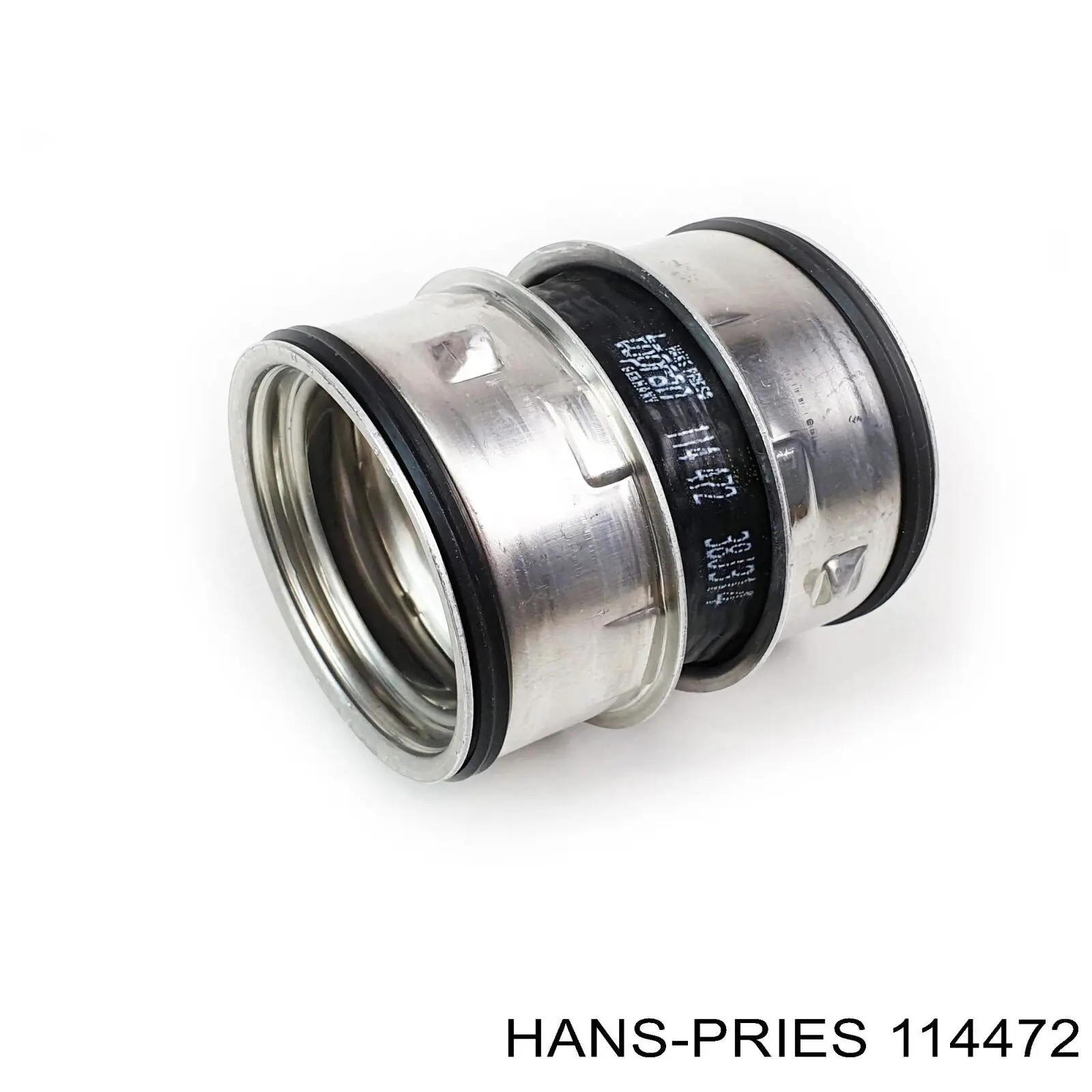 114472 Hans Pries (Topran) шланг/патрубок інтеркулера, верхній