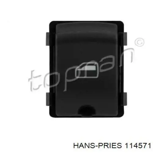 114571 Hans Pries (Topran) кнопка вмикання двигуна склопідіймача передня права