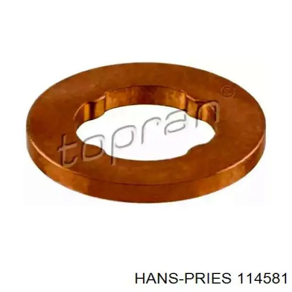 114581 Hans Pries (Topran) кільце форсунки інжектора, посадочне