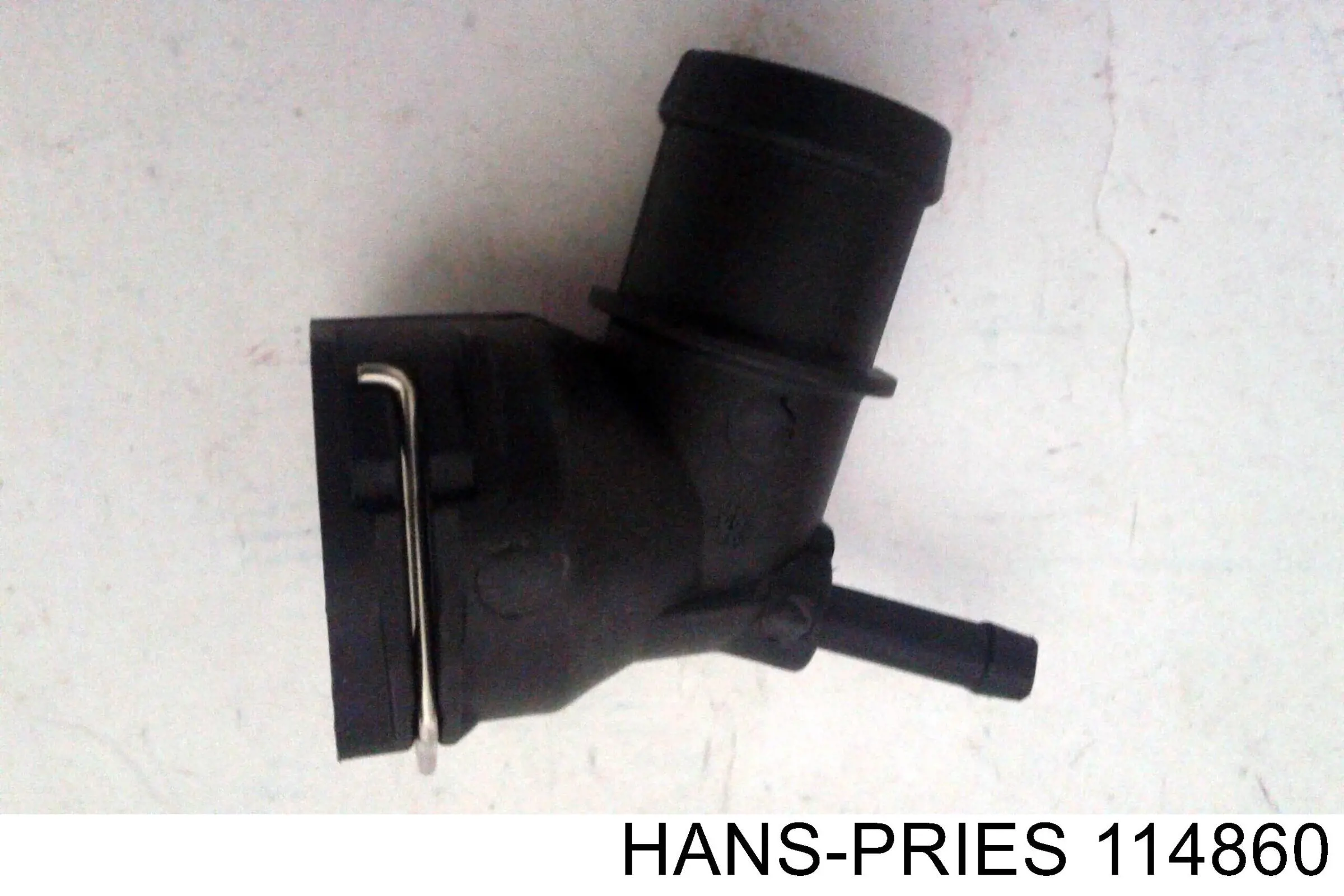 114860 Hans Pries (Topran) шланг/патрубок радіатора охолодження, верхній