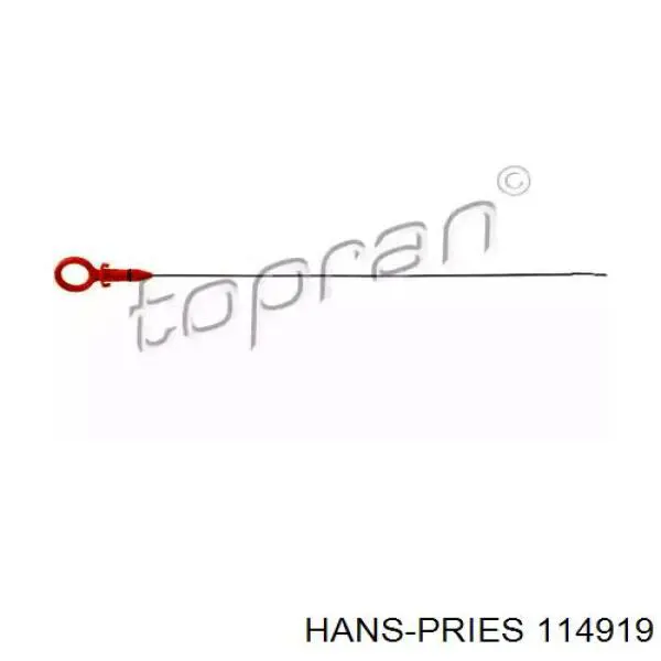 114919 Hans Pries (Topran) щуп-індикатор рівня масла в двигуні