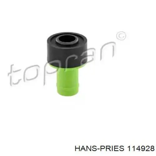 114928 Hans Pries (Topran) клапан pcv (вентиляції картерних газів)
