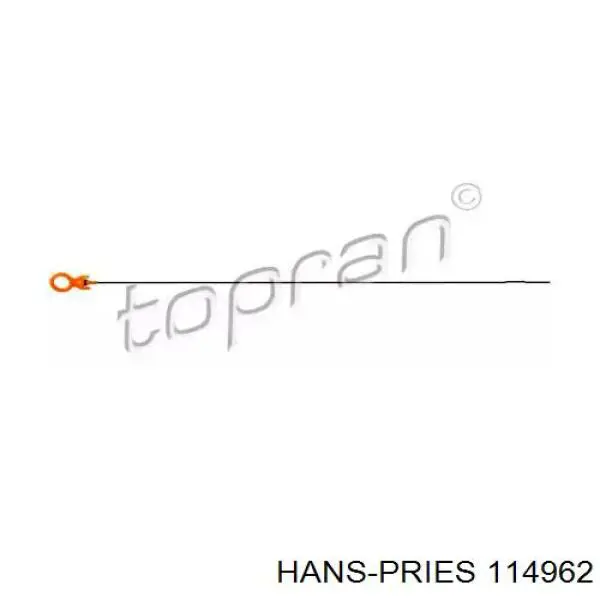 114962 Hans Pries (Topran) щуп-індикатор рівня масла в двигуні