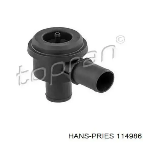114986 Hans Pries (Topran) пропускний клапан (байпас надувочного повітря)