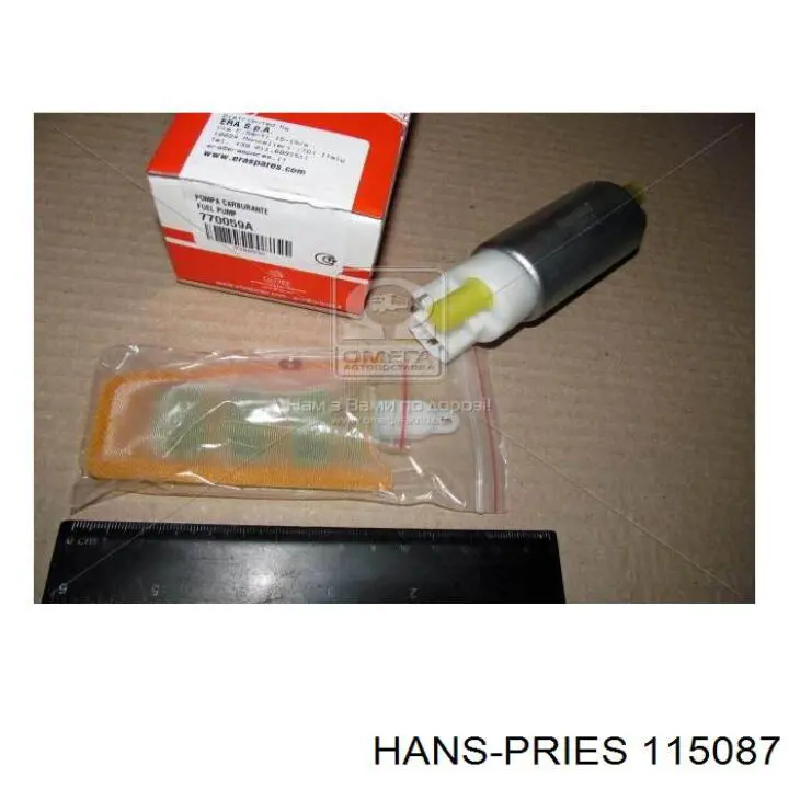 115087 Hans Pries (Topran) прокладка шланга відводу масла від турбіни