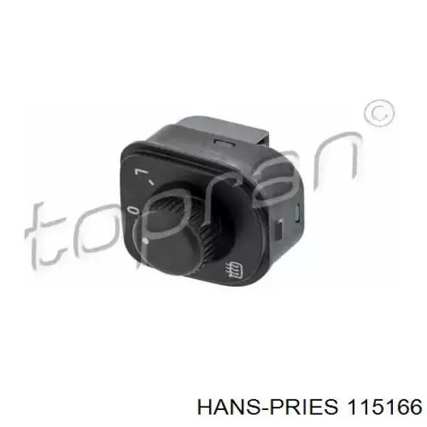 Блок управління дзеркалами заднього виду Hans Pries (Topran) 115166 ціна, від 9.90 USD