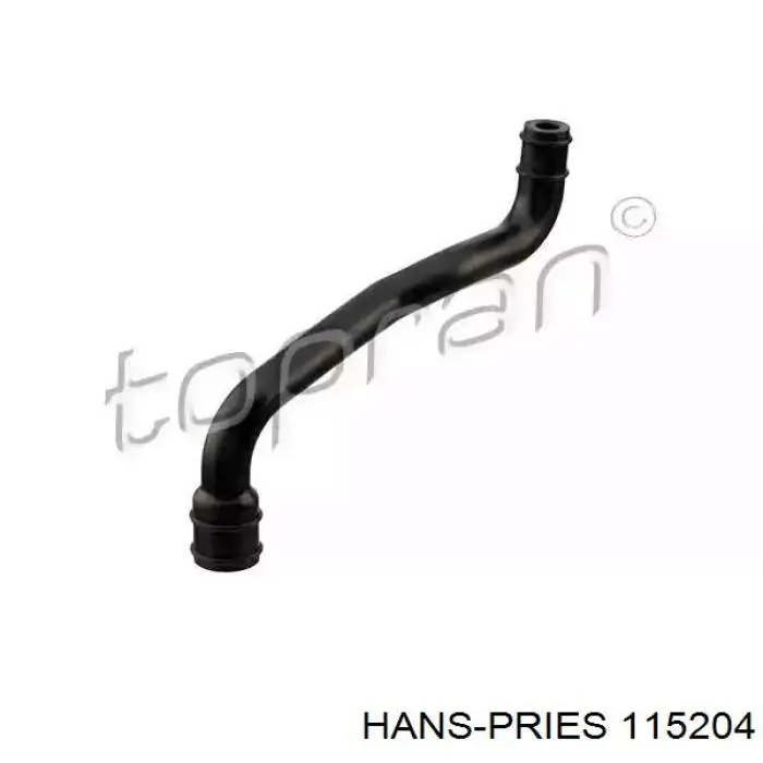 Трубка картера повітряна Hans Pries (Topran) 115204 ціна, від 5.13 USD