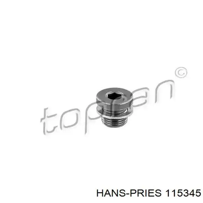 Купити 115345 Hans Pries (Topran) Пробка піддона АКПП