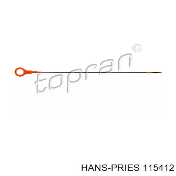 115412 Hans Pries (Topran) щуп-індикатор рівня масла в двигуні