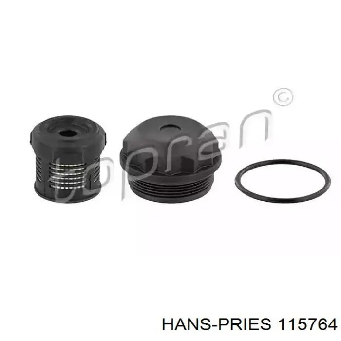 Фільтр заднього редуктора, муфти Haldex Hans Pries (Topran) 115764 ціна, від 16.91 USD
