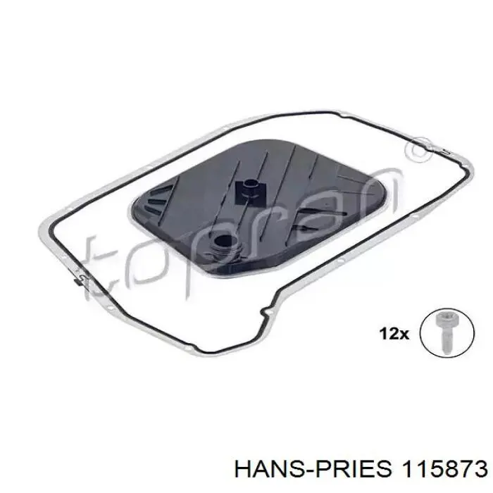 Фільтр коробки автомат Hans Pries (Topran) 115873 ціна, від 57.04 USD