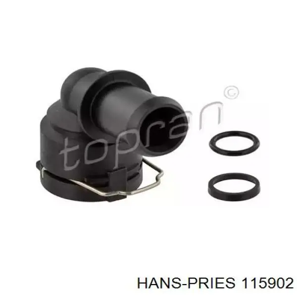 115902 Hans Pries (Topran) Швидкознімна муфта шланга радіатора охолодження