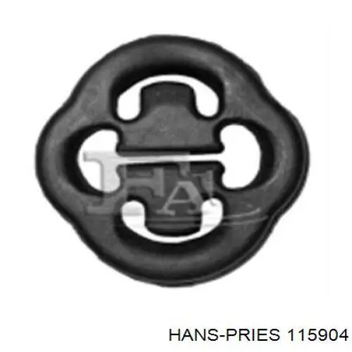 115904 Hans Pries (Topran) швидкознімна муфта шланга радіатора охолодження