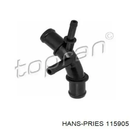 115905 Hans Pries (Topran) фланець системи охолодження (трійник)