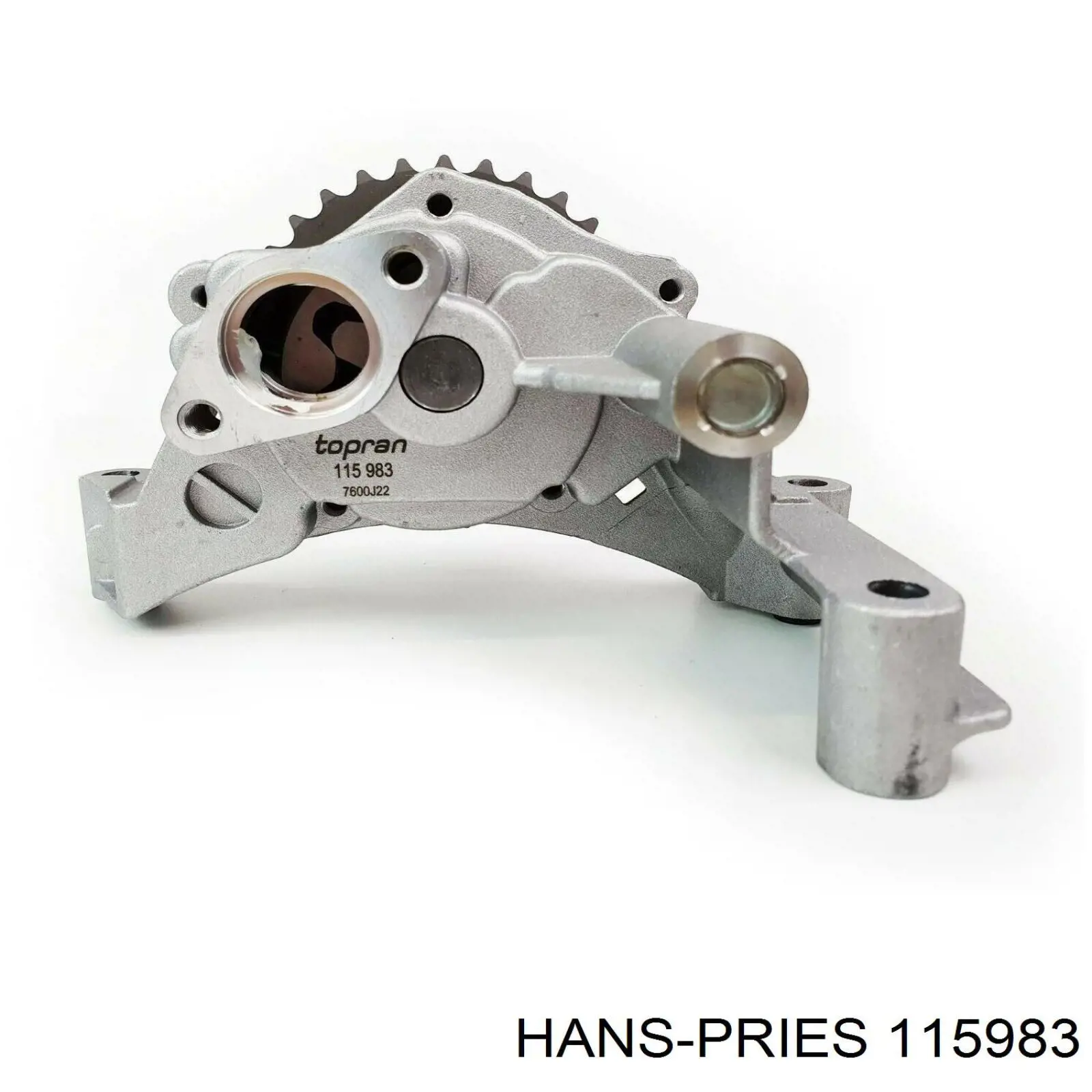 Помпа масляна Hans Pries (Topran) 115983 ціна, від 51.60 USD