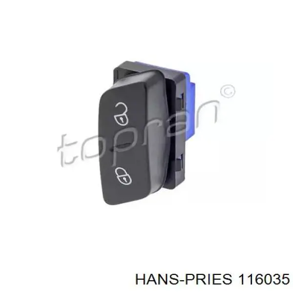 116035 Hans Pries (Topran) Кнопка блокавання дверей