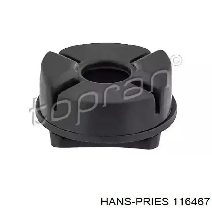 Подушка радіатора охолодження, нижня Hans Pries (Topran) 116467 ціна, від 4.62 USD