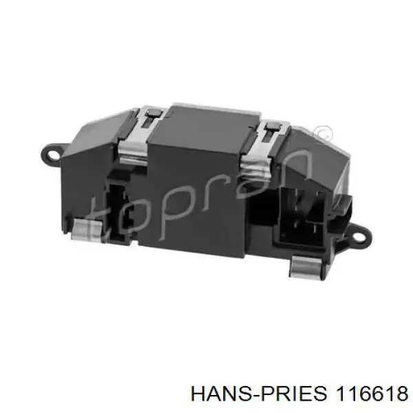 Резистор пічки 116618 Hans Pries (Topran)