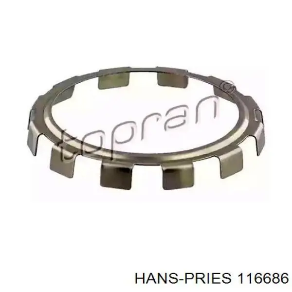 Купити 116686 Hans Pries (Topran) Прокладка EGR-клапана рециркуляції