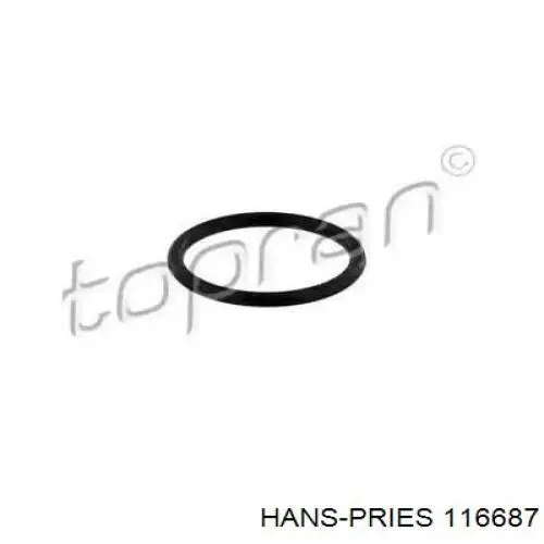 Купити 116687 Hans Pries (Topran) Прокладка фланця (трійника) системи охолодження