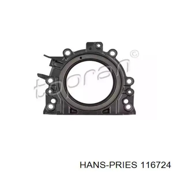 Сальник колінвала двигуна, задній 116724 Hans Pries (Topran)