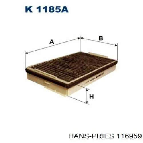 Клапан електромагнітний положення (фаз) розподільного валу Hans Pries (Topran) 116959 ціна, від 36.92 USD