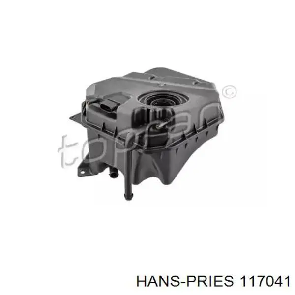 Бачок системи охолодження двигуна розширювальний Hans Pries (Topran) 117041 ціна, від 59.74 USD
