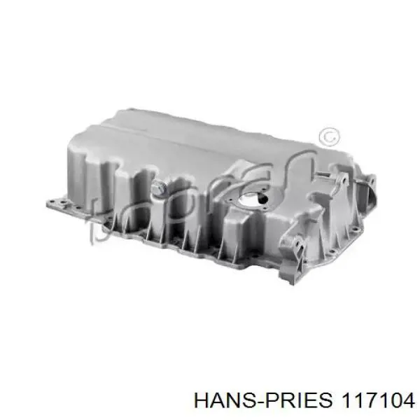 Піддон двигуна Hans Pries (Topran) 117104 ціна, від 54.04 USD