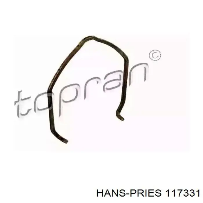 Скоба патрубка интеркуллера Hans Pries (Topran) 117331 ціна, від 1.84 USD