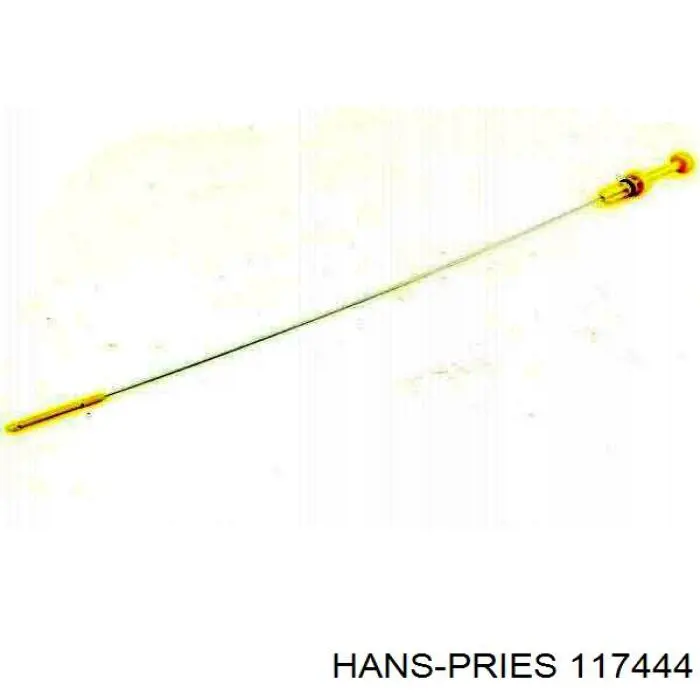 117444 Hans Pries (Topran) сальник колінвала двигуна, задній
