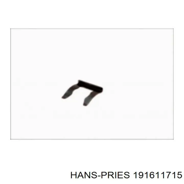Скоба кріплення гальмівного шлангу Hans Pries (Topran) 191611715 ціна, від 0.56 USD