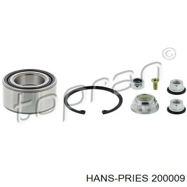 200009 Hans Pries (Topran) Амортизатор кришки багажника / двері 3/5-ї задньої
