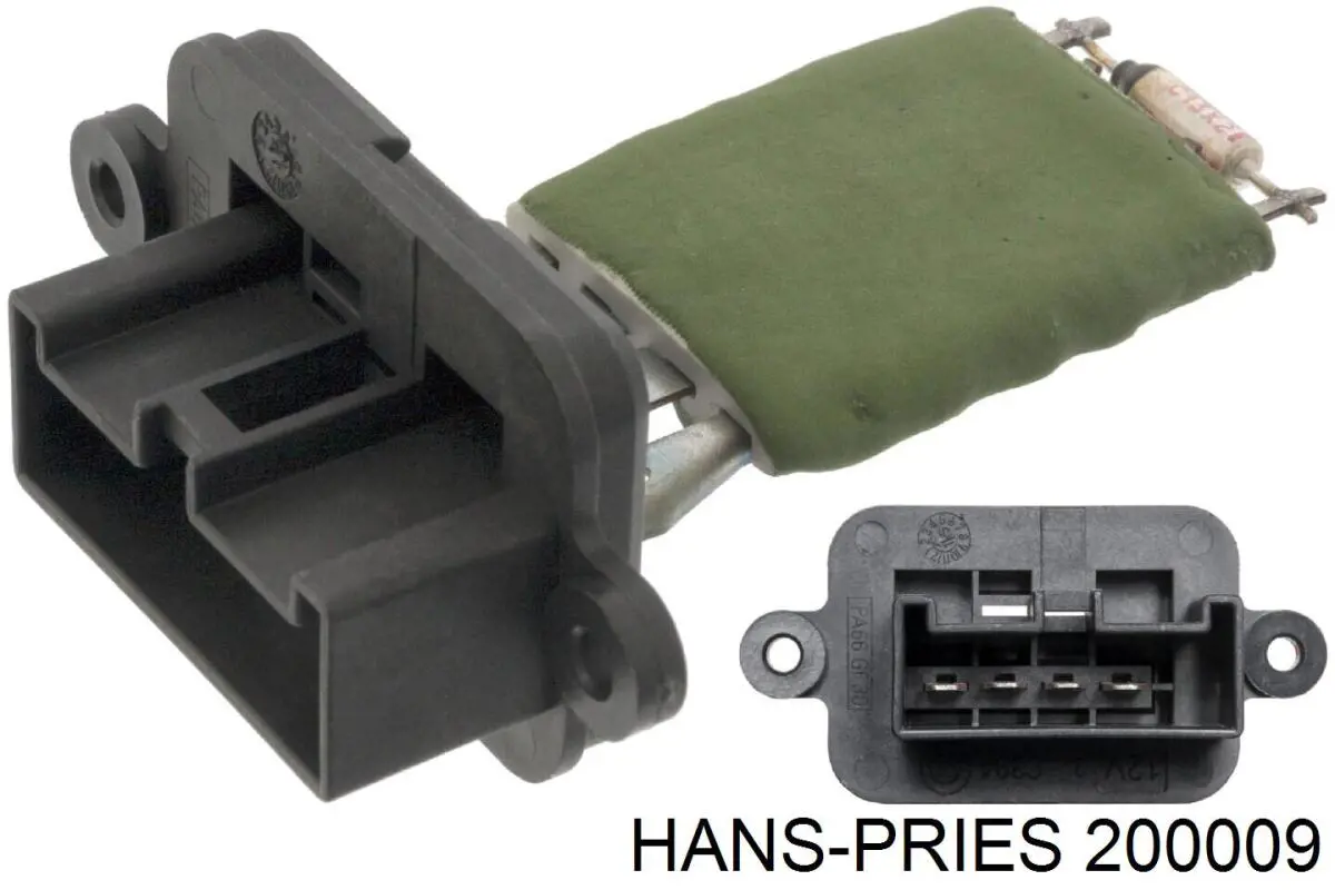 Амортизатор двері задньої Hans Pries (Topran) 200009 ціна, від 9.24 USD