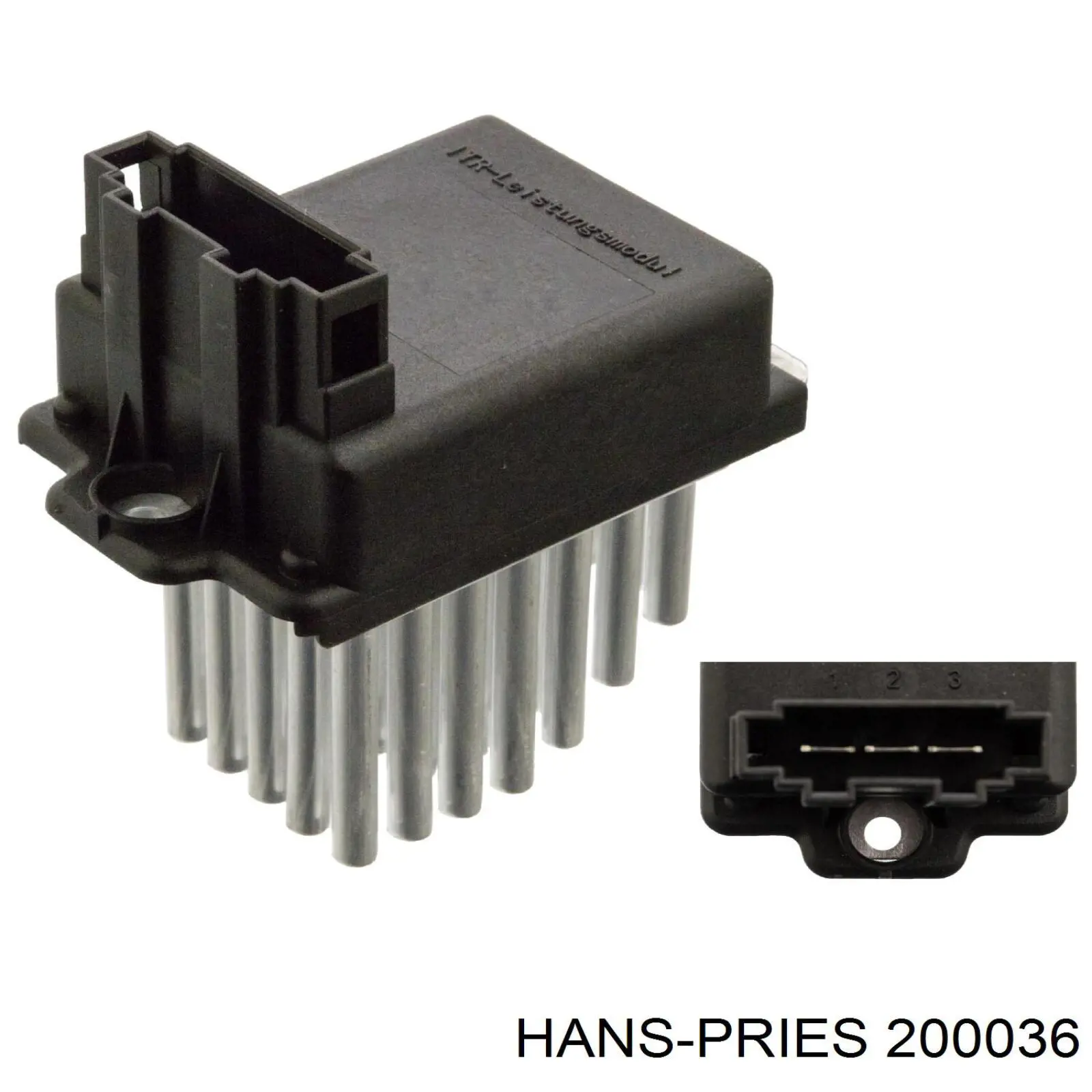 200036 Hans Pries (Topran) Склопідйомник (механізм переміщення скла)