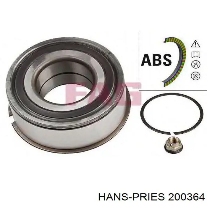 Тяга рульова права Hans Pries (Topran) 200364 ціна, від 21.66 USD