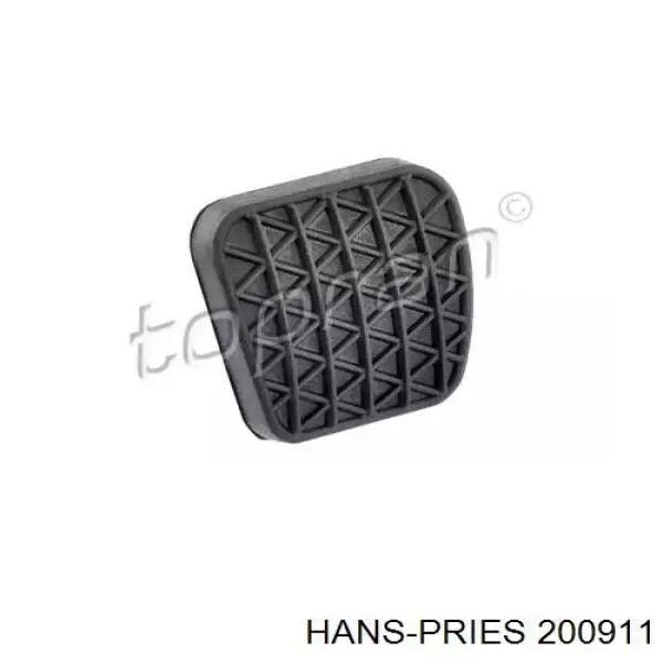 Накладка педалі гальма Hans Pries (Topran) 200911 ціна, від 1.73 USD
