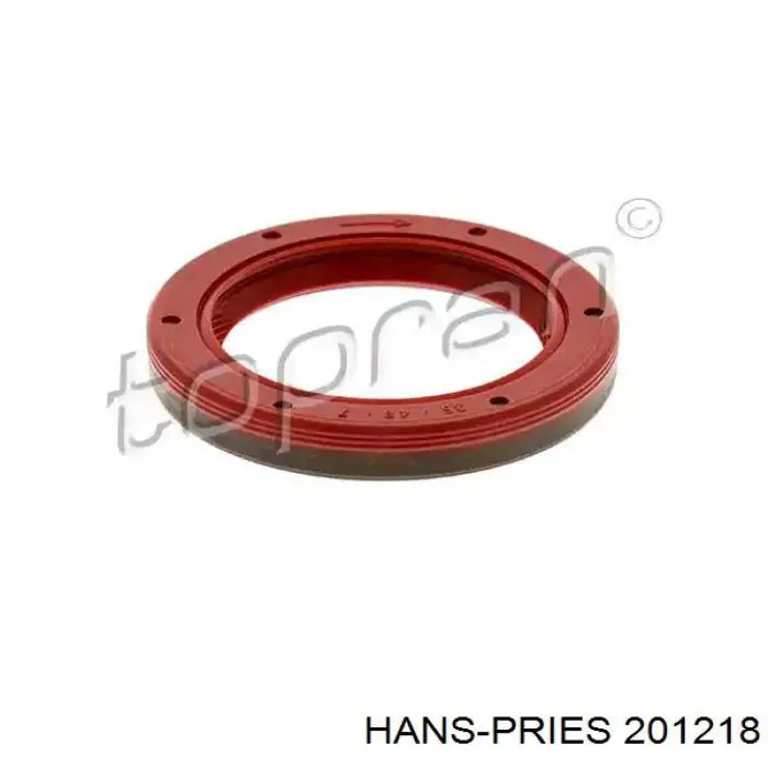 Сальник двигуна, распредвала Hans Pries (Topran) 201218 ціна, від 1.66 USD