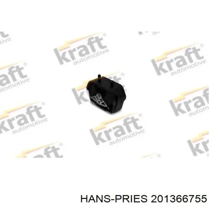 Подушка (опора) двигуна, задня Hans Pries (Topran) 201366755 ціна, від 21.42 USD