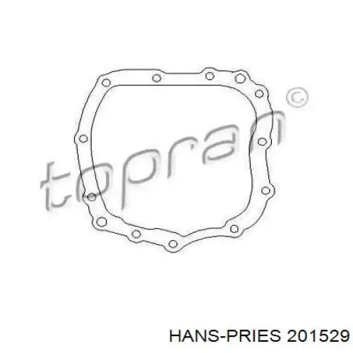 201529 Hans Pries (Topran) прокладка передньої кришки акпп/мкпп