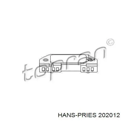 Комутатор системи запалювання Hans Pries (Topran) 202012 ціна, від 16.60 USD