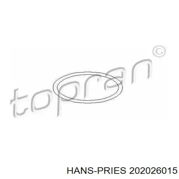202026015 Hans Pries (Topran) розподільник запалювання (трамблер)