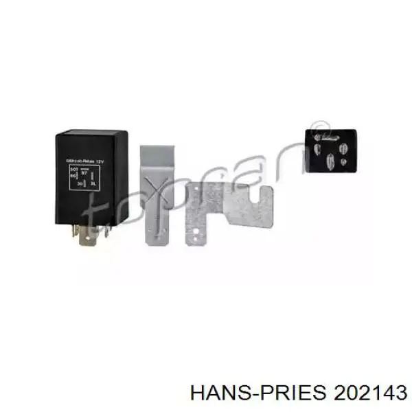 Реле свічок накалу 202143 Hans Pries (Topran)