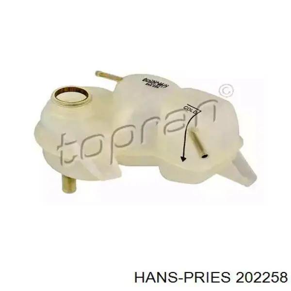202258 Hans Pries (Topran) Розширювальний бачок охолодження