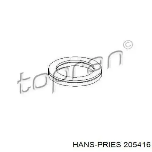 205416 Hans Pries (Topran) підшипник опорний амортизатора, переднього