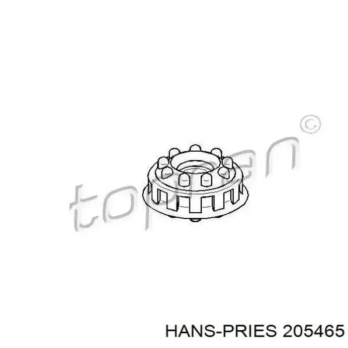 Опора амортизатора переднього 0344588 Opel